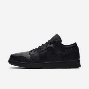 Basket Nike Air Jordan 1 Low Noir 3548-027 Black/Black/Black Homme | OSS-48370145